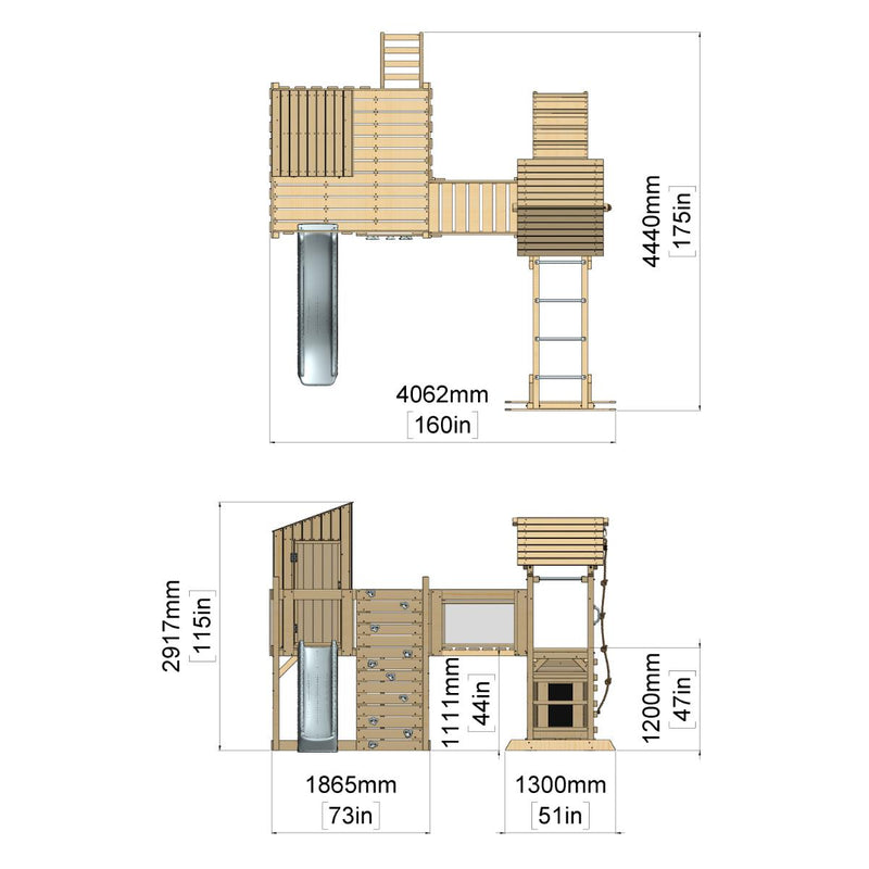 PolarPlay Spielturm Malte